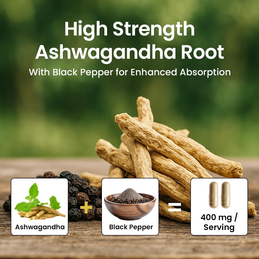 NooMost Ashwagandha cápsulas, dia a dia: ritual sencillo para bienestar diario.