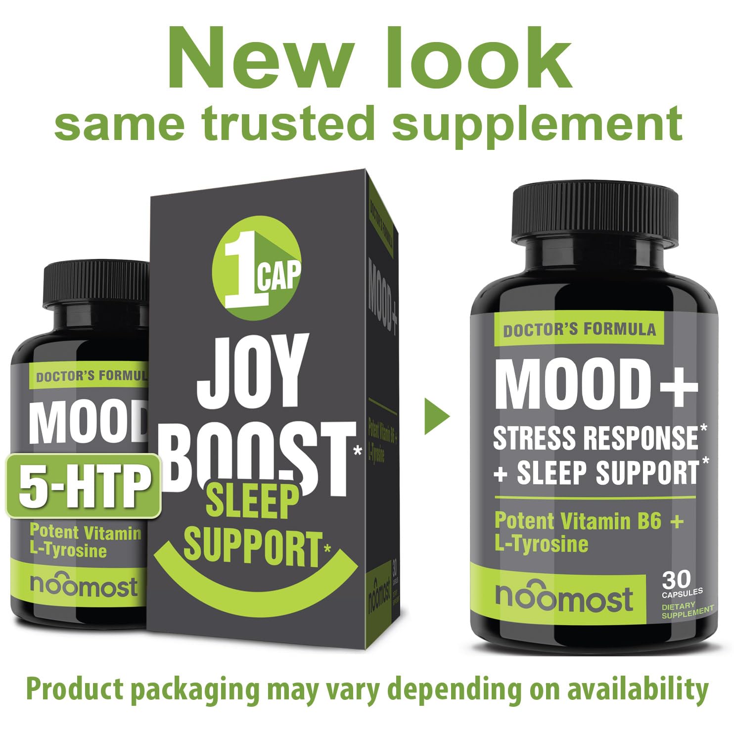 NooMost Mood Support tapa de frasco para apertura fácil en tu rutina