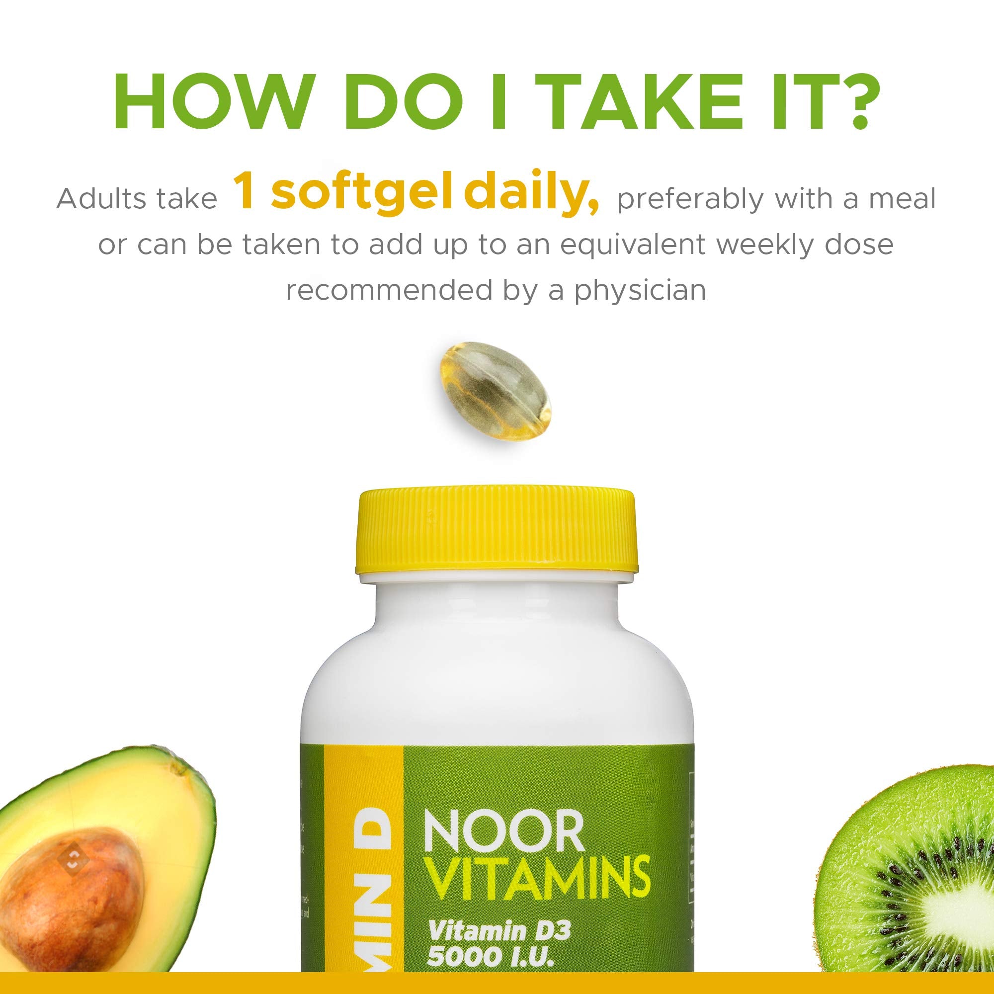 Certificado halal de Noor Vitamins D3 5000 UI.