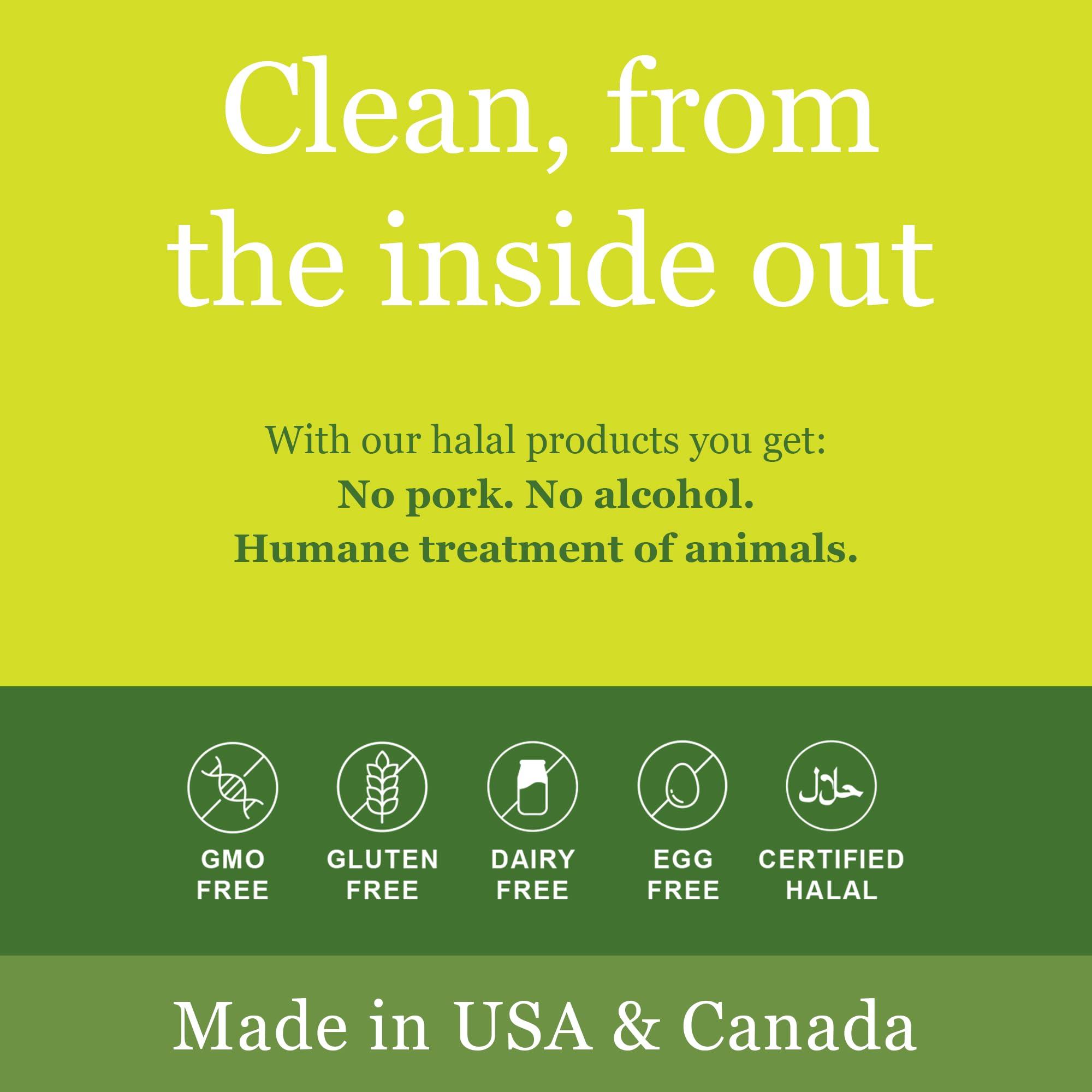 Noor Vitamins Halal: certificado ISNA visible en la etiqueta.
