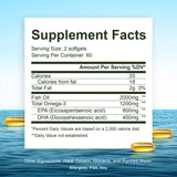 Noor Vitamins Ultra Omega 3: cápsulas blandas fáciles de tragar.