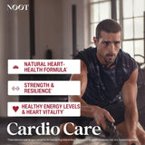 NØØT Cardio Care: cápsulas de 60, dosis diaria para bienestar circulatorio.