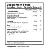 NØØT Cardio Care: extracto de semilla de uva, mejora la elasticidad vascular.