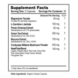 NØØT Pre Workout frente a la caja, fórmula natural para rendimiento diario