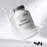 NOOT Trans Resveratrol etiqueta detalle destaca pureza y composición