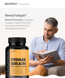Nootrix Prime: etiqueta detallada con ingredientes clave.