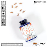 Bote de Nootropics Depot GS15-4 Panax Ginseng, cápsulas de 200 mg