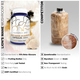 Dosificador de Nootropics Depot Lions Mane para medir dosis con precisión
