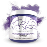 Nootropics Depot Uridina Monofosfato en jarra de 30 g, polvo puro para apoyo cognitivo.