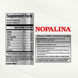 Nopalina mezcla fibras solubles e insolubles para una sensación de saciedad.