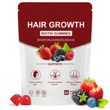 Norce Sactor Lumin gomitas frasco: dosis diaria conveniente para el cuidado del cabello.
