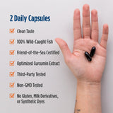 Nordic Naturals Apoyo Memoria Curcumina, mejor absorción y fórmula de alta biodisponibilidad