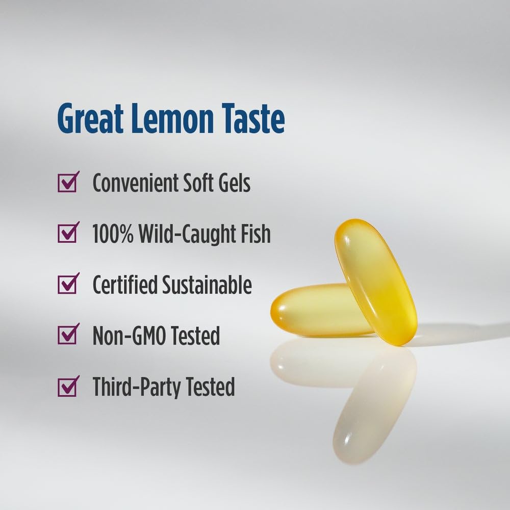 Etiqueta de Nordic Naturals Complete Omega-D3 muestra ingredientes clave.
