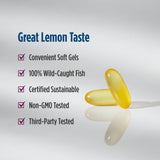 Etiqueta de Nordic Naturals Complete Omega-D3 muestra ingredientes clave.