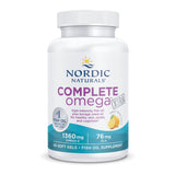 Nordic Naturals Complete Omega Xtra: caja y porciones claras para 30 días.