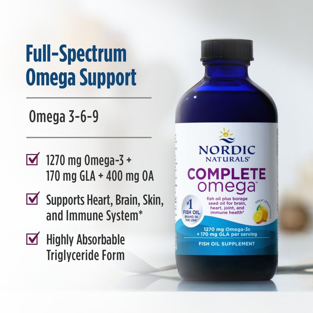 Nordic Naturals Complete Omega dosis diaria: absorcion optimizada