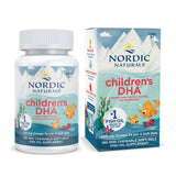 Nordic Naturals DHA para niños, botella de fresa, posible apoyo cognitivo