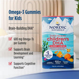 Primer plano de gomitas sabor Tropical Punch de Nordic Naturals para niños