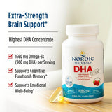 Nordic Naturals DHA Xtra sabor fresa sin regurgitación de pescado