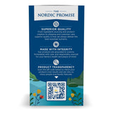 Nordic Naturals Envase Sostenible: empaque diseñado para reducir residuos.