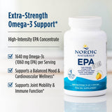 Frasco sellado de Nordic Naturals EPA Xtra, pureza y frescura garantizadas