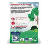 Sabor frutos rojos, experiencia agradable para niños.