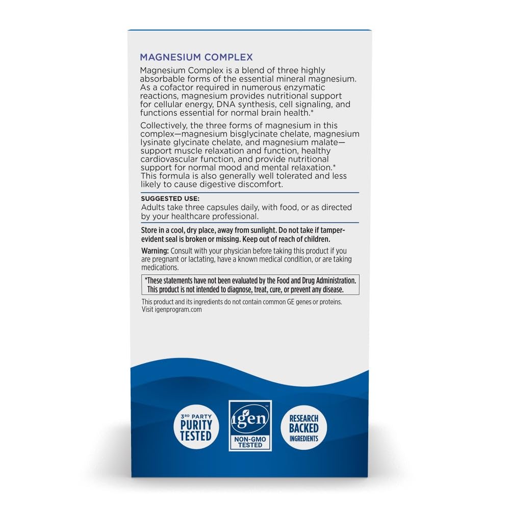 Nordic Naturals Magnesio Complejo, envase sostenible y prácticas éticas de la marca.