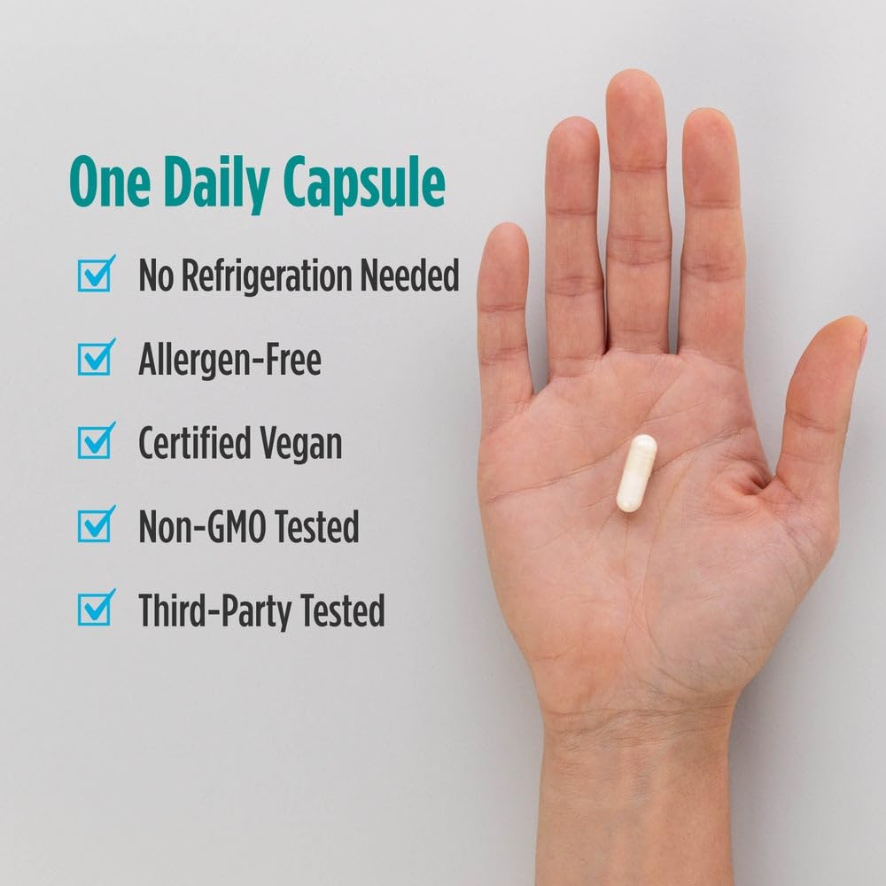 Caja de Nordic Naturals Nordic Flora Probiotic Máximo Cuidado destacando las 11 cepas.