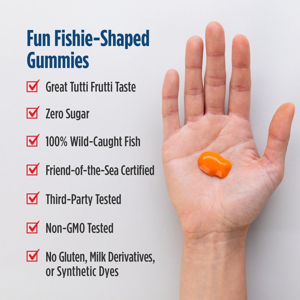 Etiqueta de pureza y pruebas de terceros en Nordic Omega-3 Fishies.
