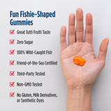 Etiqueta de pureza y pruebas de terceros en Nordic Omega-3 Fishies.