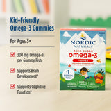 Gomitas Tutti Frutti de Nordic Naturals con EPA y DHA.