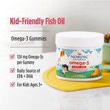Nordic Naturals Nordic Omega-3 Gummy Fish Mandarina Niño feliz: golosina con omega-3.