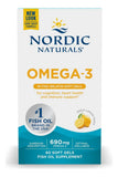 Nordic Naturals Omega-3, cápsulas-limon: fórmula fácil de tragar.