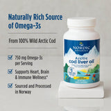 Nordic Naturals Omega-3 EPA DHA: alto contenido de EPA y DHA para uso diario.