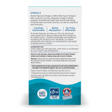 Nordic Naturals Omega-3 etiqueta pura sin GMO, sin gluten ni lácteos.