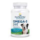 Nordic Naturals Omega-3 Pet: bote de cápsulas blandas para perros, con EPA y DHA.