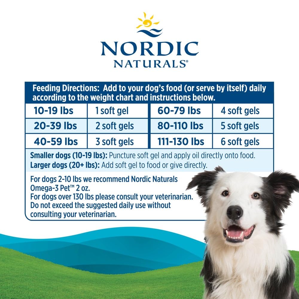 Apoya la inmunidad canina con EPA y DHA de Nordic Naturals.
