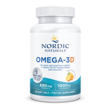 Nordic Naturals Omega-3D frasco 60 cápsulas: conveniencia para uso diario