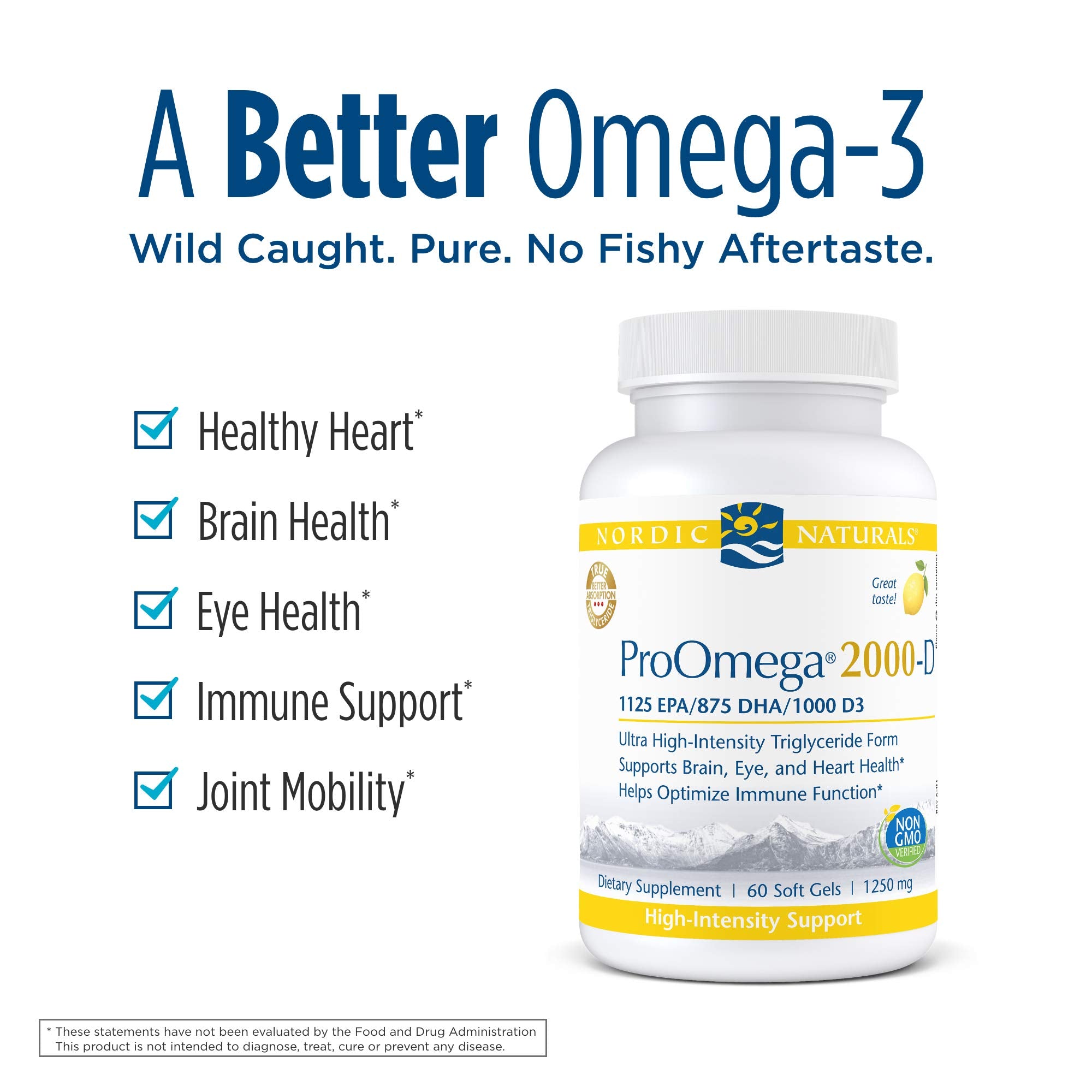 ProOmega 2000-D: etiqueta muestra EPA, DHA y vitamina D3