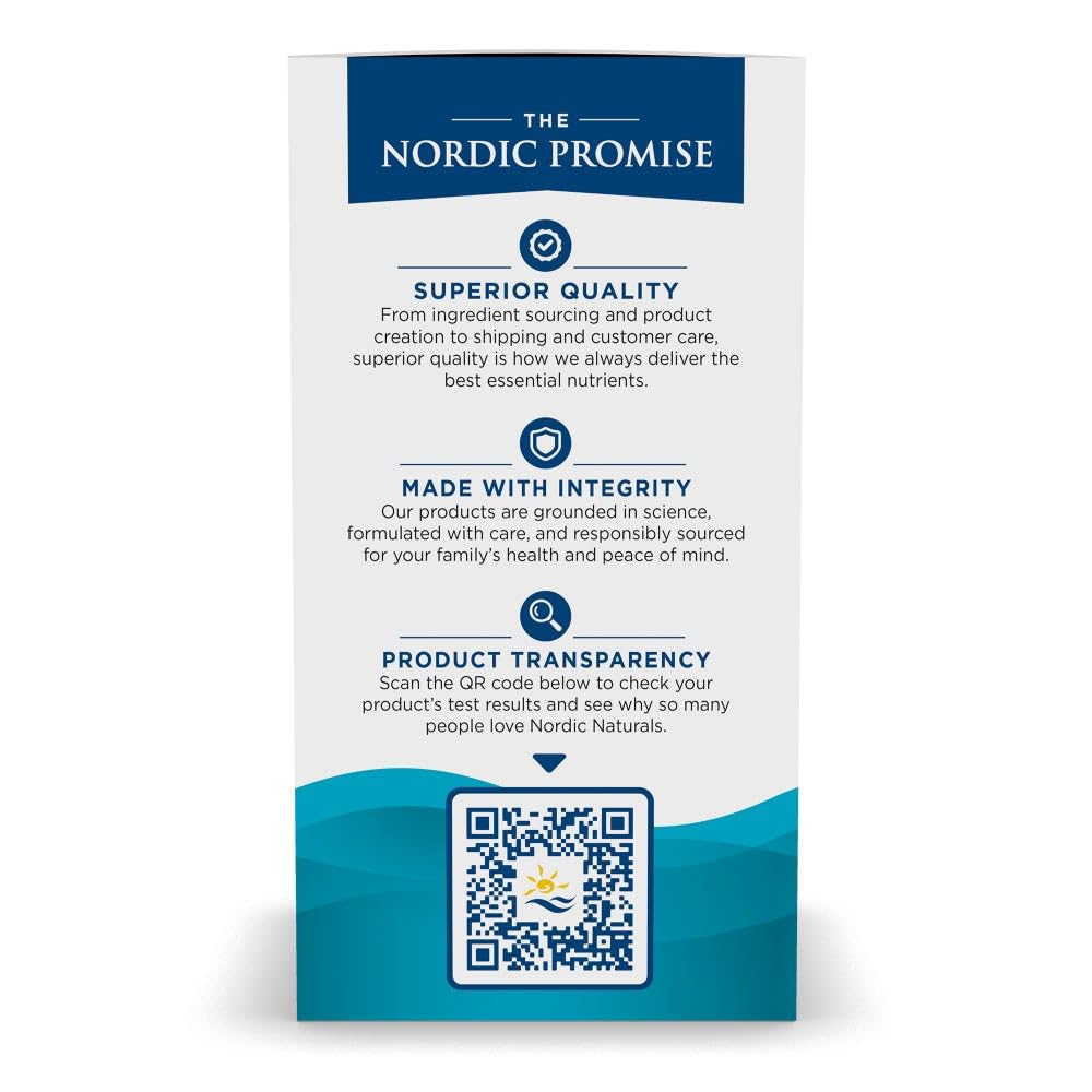 Dosis diaria visible en el envase de Nordic Naturals Ultimate Omega 2X.