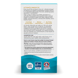 Empaque sostenible de Nordic Naturals Ultimate Omega 2X, compromiso ecológico.