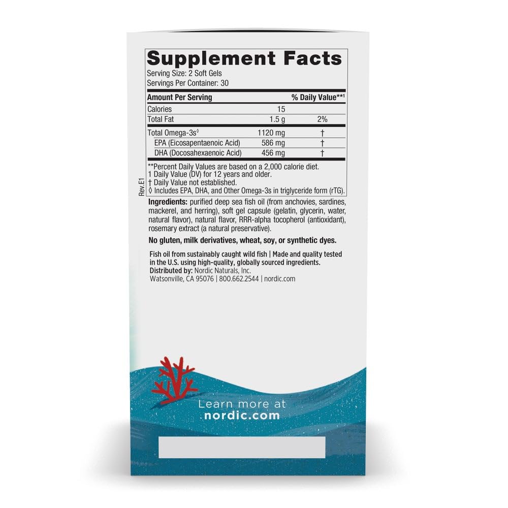 Nordic Naturals Ultimate Omega 2x Teen softgels fresa: sabor agradable y fácil de tragar