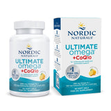 Nordic Naturals Ultimate Omega+CoQ10, botella limón, uso diario sencillo