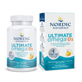 Nordic Naturals Ultimate Omega-D3, caja de cápsulas, apoyo a la salud cardíaca