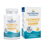 Nordic Naturals Ultimate Omega en gelatina de pescado, sabor limón, apoyo posible a la salud cerebral.