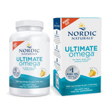 Nordic Naturals Ultimate Omega cápsulas limón, sabor cítrico y absorción óptima.