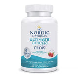 Nordic Naturals Ultimate Omega Minis, frasco compacto y portátil para llevar siempre.