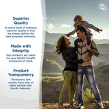 Geles suaves en formato mini, fáciles de tragar, ideales para una ingesta concentrada de omega-3.