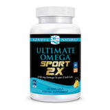Nordic Naturals Ultimate Omega Sport 2X en botella, sabor limón, listo para uso diario