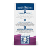 Nordic Naturals no GMO, garantía de origen responsable y cuidado ambiental.